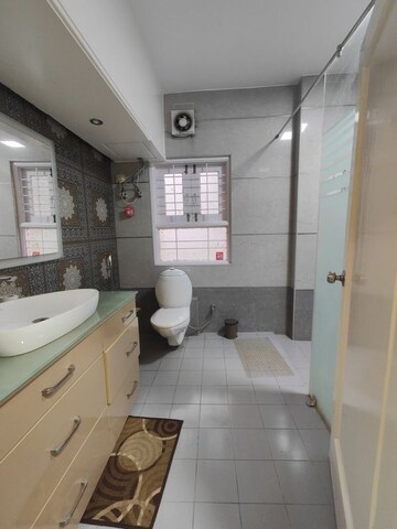 Bathroom in 4 BHK Apartment at Indiranagar – for Rent