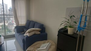 Living Room in 1 BHK Apartment at Sugee Atharva, Prabhadevi – for Sale