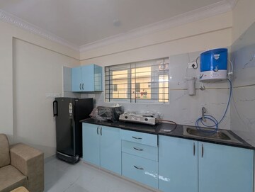Kitchen in 1 BHK Builder Floor at Koramangala – for Rent