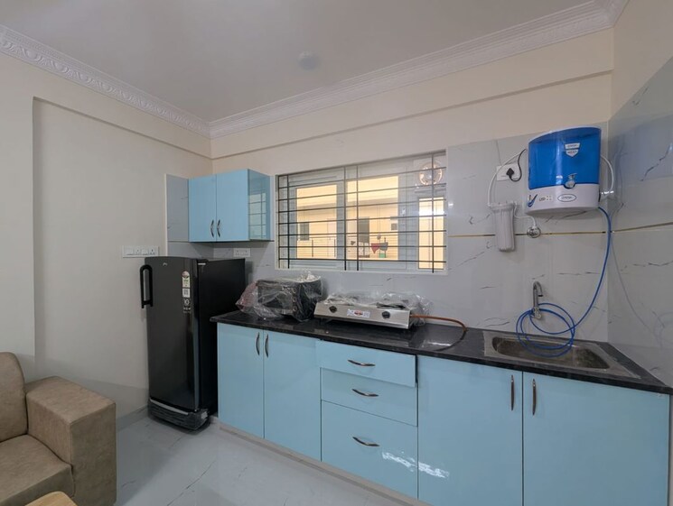 Kitchen, koramangala 1 Bedroom 750 Sq.Ft. Builder Floor In Koramangala Bangalore 9857532