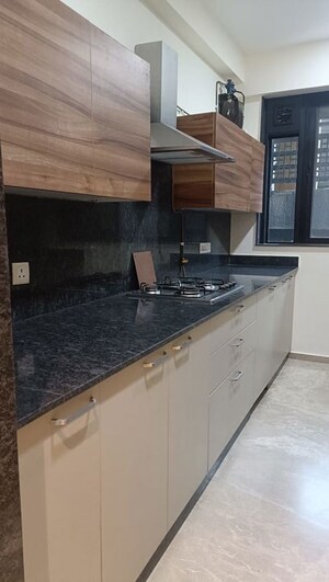 Kitchen in 3 BHK Apartment at Vasant Kunj, Santacruz West – for Rent