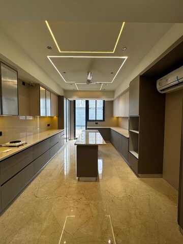 Kitchen in 3 BHK Builder Floor at Unitech South City II, Sector 50 – for Rent