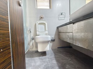 Bathroom in 3 BHK Apartment at Soham Tropical Lagoon, Ghodbunder Road – for Rent
