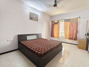 Bedroom in 3 BHK Apartment at Soham Tropical Lagoon, Ghodbunder Road – for Rent
