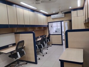Team Area in  Office Space at Real Tech Park, Vashi Sector 30a – for Rent