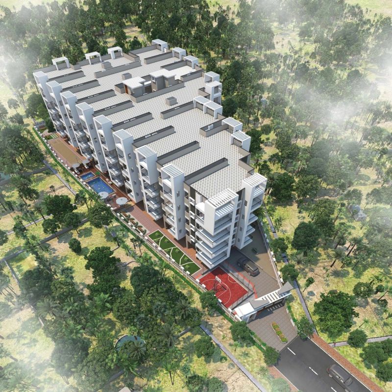 2 BHK + Pooja Room Apartment For Rent in ELV Marvel