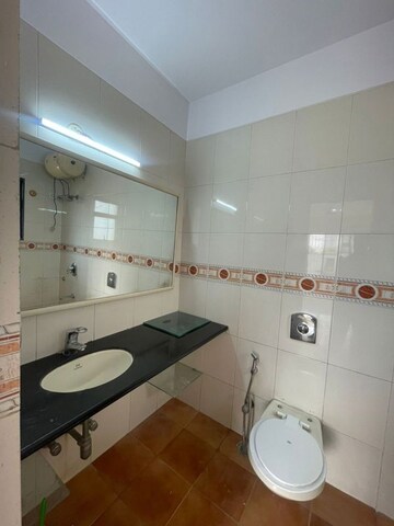 Attached Bathroom in 3 BHK Apartment at Khar West – for Rent