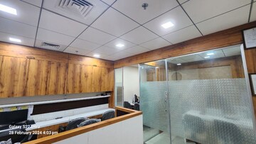 Kitchen in  Office Space at Akshar Business Park, Vashi Sector 19f – for Rent