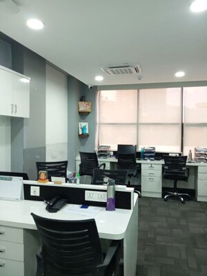 Team Area in  Office Space at Real Tech Park, Vashi Sector 30a – for Rent