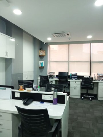Team Area in  Office Space at Real Tech Park, Vashi Sector 30a – for Rent