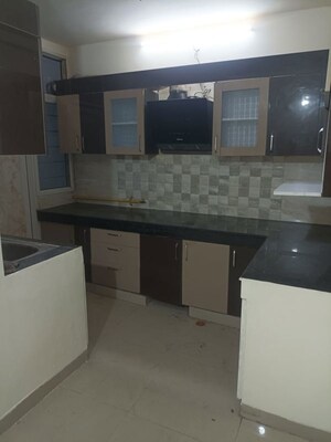Kitchen in 3 BHK Apartment at RG Euphoria, Vrindavan Yojna – for Rent