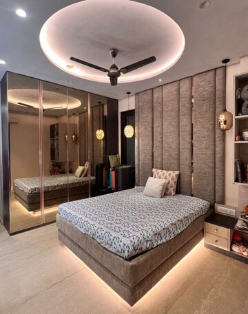 Bedroom in 2 BHK Apartment at Indiabulls Blu, Worli – for Rent