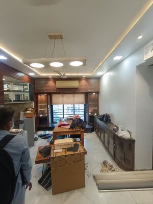 Living Room in 2 BHK Apartment at NRI Complex Phase 2, Seawoods – for Rent