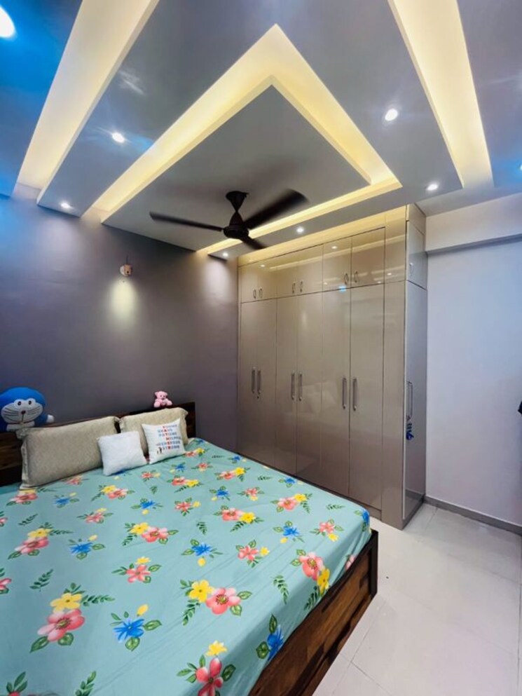 Bedroom, the-omaxe-state 2 Bedroom 950 Sq.Ft. Builder Floor In Sector 19b Dwarka Delhi 9857733