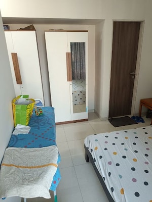 Bedroom in 2 BHK Apartment at L&T Seawoods Residences Phase 2, Seawoods – for Rent