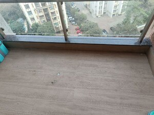Balcony in 2 BHK Apartment at L&T Seawoods Residences Phase 2, Seawoods – for Rent