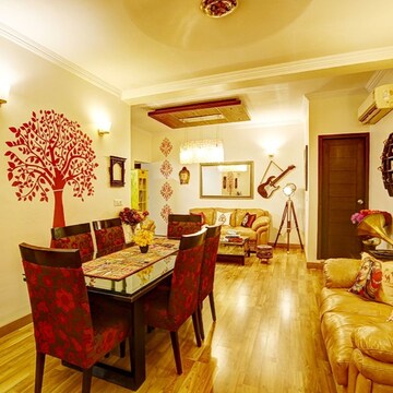 Living Room in 4 BHK Builder Floor at Greater Kailash ii – for Rent