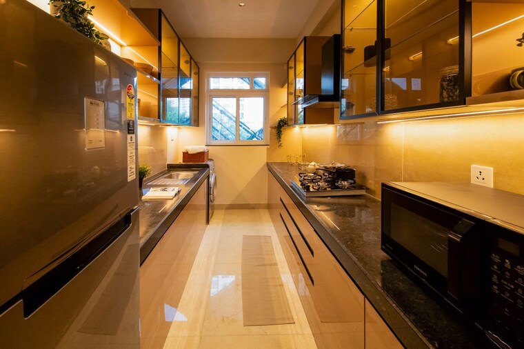 Kitchen, puravankara-estella 2 Bedroom 630 Sq.Ft. Apartment In Chembur Mumbai 9857710