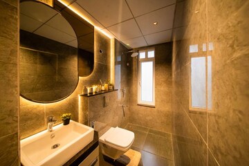 Bathroom in 2 BHK Apartment at Puravankara Estella, Chembur – for Sale