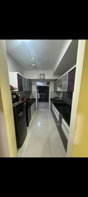 Kitchen in 3 BHK Apartment at Sheth Vasant Lawns, Laxmi Nagar – for Rent