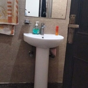Bathroom in 2 BHK Builder Floor at Malviya Nagar – for Rent