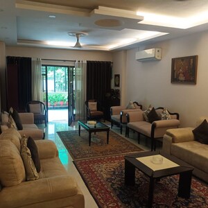 Living Room in 4 BHK Builder Floor at Greater Kailash ii – for Rent