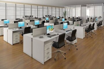 Team Area in  Office Space at Escala Kharadi, Kharadi – for Rent