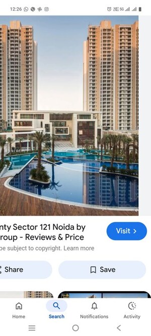 3 BHK Apartment For Rent in ABA Cleo County, Sector 121