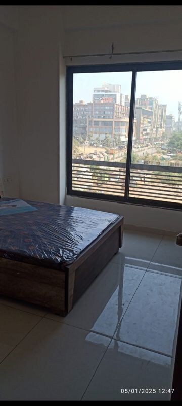 Bedroom in 3 BHK Apartment at Uma Shlok 99, Chandkheda – for Rent