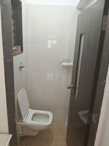Bathroom in 1 BHK Apartment at KK Moniz Complex, Santacruz East – for Rent