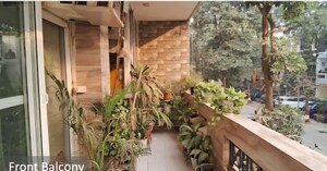 Balcony in 4 BHK Builder Floor at Ardee City, Sector 52 – for Rent