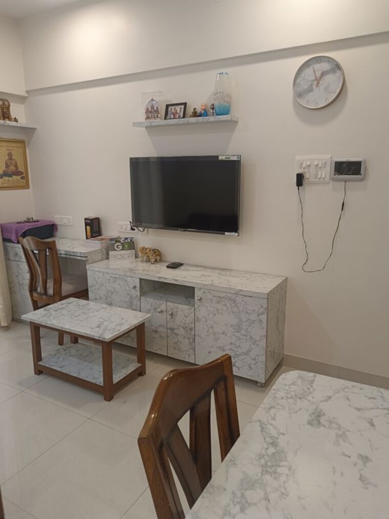 Tv Room, ashar-metro-towers 1 Bedroom 486 Sq.Ft. Apartment In Vartak Nagar Thane 9857895