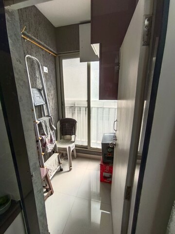 Balcony in 1 BHK Apartment at Ashar Metro Towers, Vartak Nagar – for Sale