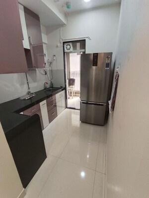 Kitchen in 1 BHK Apartment at Ashar Metro Towers, Vartak Nagar – for Sale