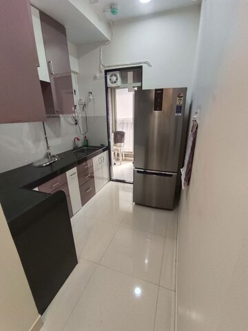 Kitchen in 1 BHK Apartment at Ashar Metro Towers, Vartak Nagar – for Sale