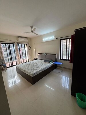 Bedroom in 2 BHK Apartment at Brahma Suncity, Wadgaon Sheri – for Rent