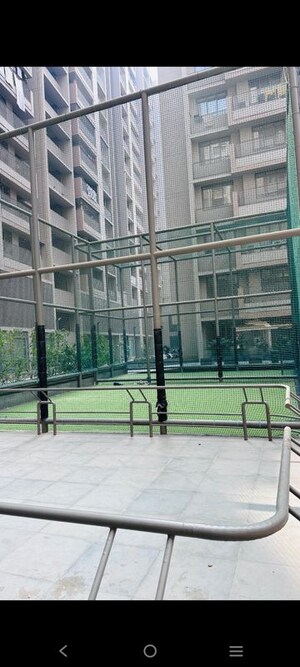 Balcony in 3 BHK Apartment at Shilp Revanta, Shela – for Rent