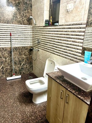 Bathroom in 3 BHK Builder Floor at Sector 38 – for Rent