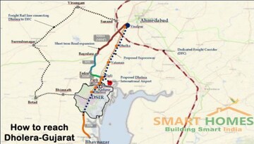  Plot – Map Location View at Dholera - for Sale