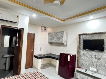 Kitchen in 1 RK Builder Floor at DLF City Phase III, Sector 24 – for Rent