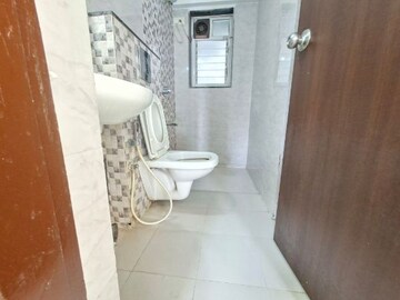 Bathroom in 1 BHK Apartment at The Wadhwa Solitaire, Kolshet Road – for Rent