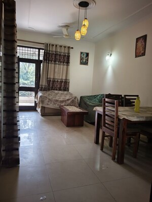 Living Room in 2 BHK Apartment at Ip Extension – for Rent