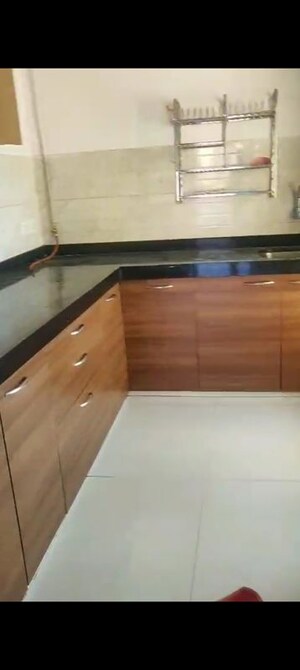 Kitchen in 3 BHK Apartment at DLH Orchid, Andheri West – for Rent