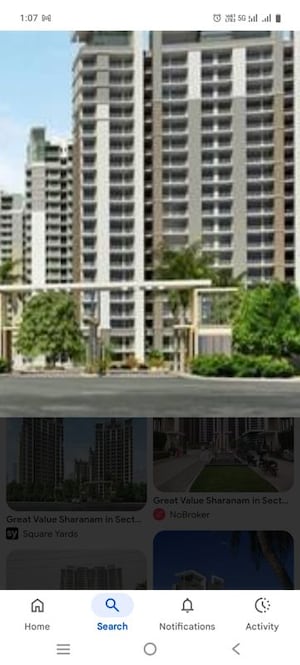 3 BHK Apartment For Rent in Great Value Sharanam, Sector 107