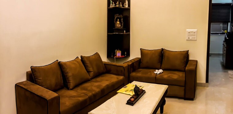 Living Room, rohini sector 9 3 Bedroom 1200 Sq.Ft. Apartment In Rohini Sector 9 Delhi 9858091