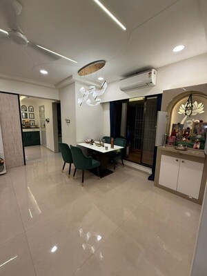 Living Room in 3 BHK Apartment at Ashar Edge, Pokhran Road No Two – for Sale