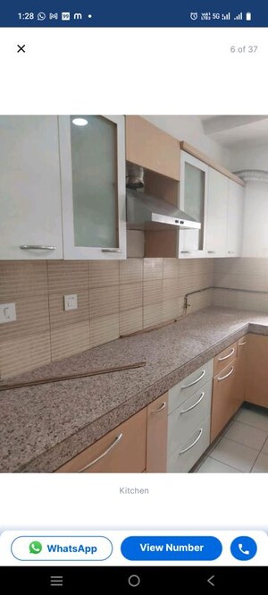 Kitchen in 4 BHK Apartment at 3C Lotus Boulevard Espacia, Sector 100 – for Rent