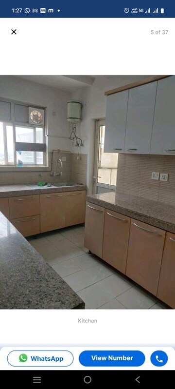 Kitchen in 4 BHK Apartment at 3C Lotus Boulevard Espacia, Sector 100 – for Rent