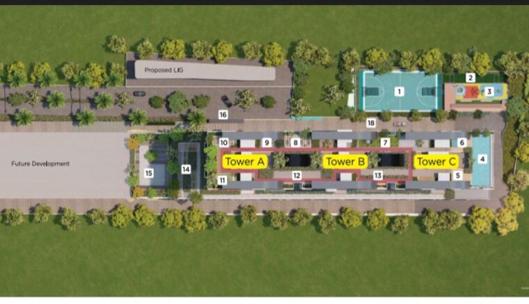 Master Plan, baner 3 Bedroom 1182 Sq.Ft. Apartment In Baner Pune 9858154