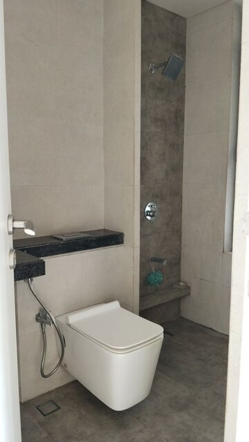 Bathroom in 4 BHK Apartment at Sanghi Residency, Prabhadevi – for Rent